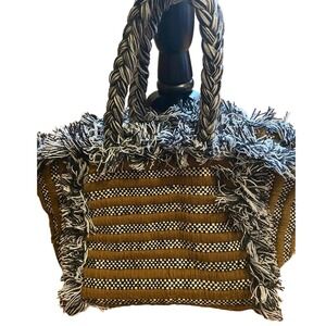 Anthropologie Gabi Fringed‎ HandBag